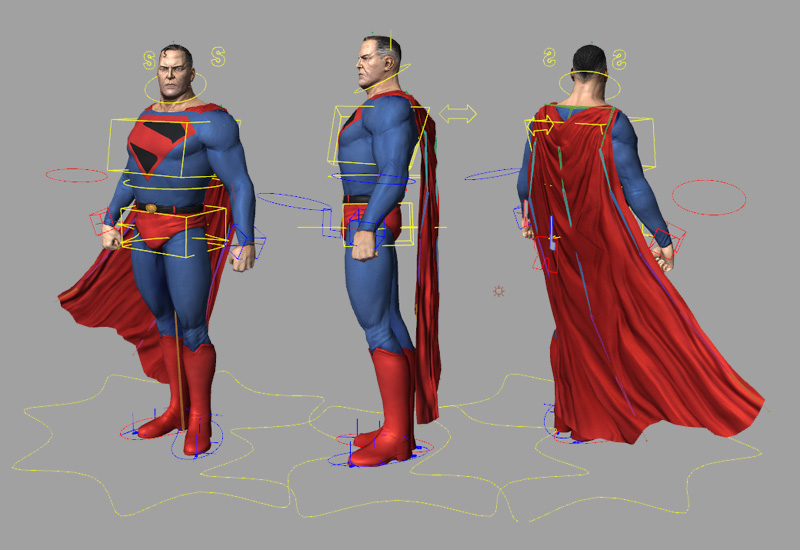 Kumpulan Wallpaper Gambar superman Keren Animasi 3D Terbaru